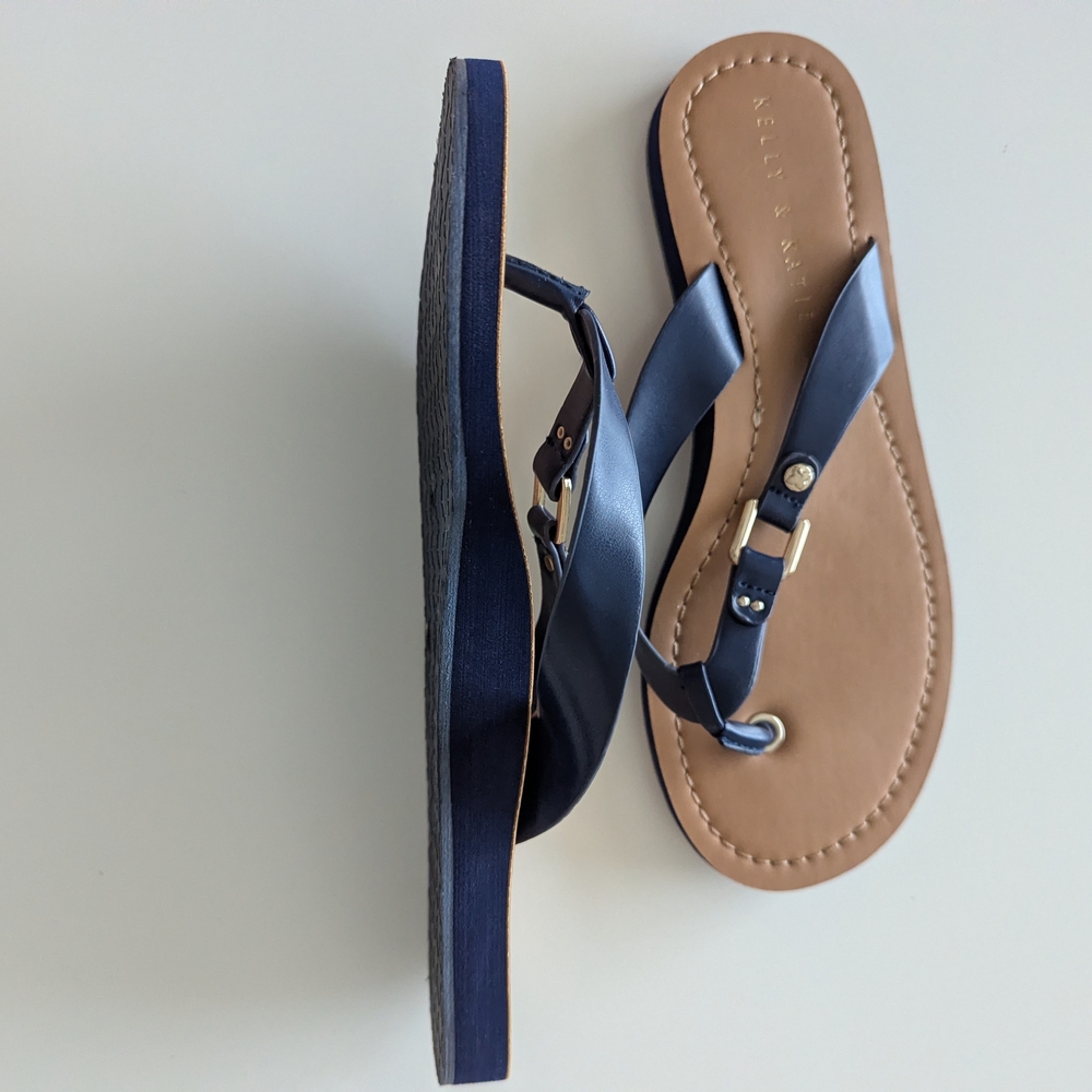 Kelly & Katie Navy Blue Women's Sandals